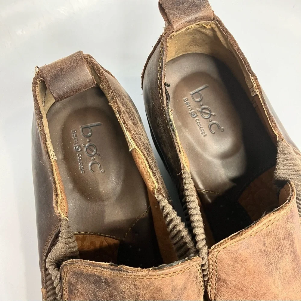 BOC Stefano wedge clog leather‎ size 11